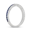 Thumbnail Image 1 of Neil Lane Natural Blue Sapphire Anniversary Ring 14K White Gold
