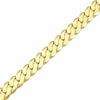 Thumbnail Image 2 of Curb Chain Necklace 6.95mm Solid 10K Yellow Gold 20&quot;