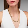 Thumbnail Image 6 of Curb Chain Necklace 6.95mm Solid 10K Yellow Gold 20"