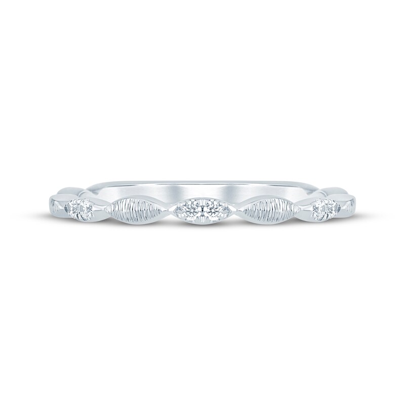 Main Image 3 of Now + Forever Diamond Anniversary Ring 1/10 ct tw 10K White Gold