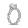Thumbnail Image 2 of Neil Lane Oval-Cut Diamond Halo Bridal Set 2-1/5 ct tw 14K White Gold