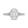 Thumbnail Image 3 of Neil Lane Oval-Cut Diamond Halo Engagement Ring 1-7/8 ct tw 14K White Gold