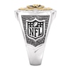 Thumbnail Image 3 of True Fans New York Jets Championship Ring Sterling Silver & 10K Yellow Gold Ring