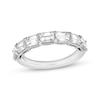 Thumbnail Image 1 of Now + Forever Lab-Grown Diamonds Emerald-Cut Seven-Stone Anniversary Ring 2 ct tw 14K White Gold