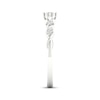 Thumbnail Image 3 of KAY Lab-Grown Diamonds Round-Cut Twist Shank Promise Ring 1/10 ct tw Sterling Silver