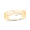 Thumbnail Image 1 of Now + Forever Men's Milgrain Wedding Band 10K Yellow Gold 5mm