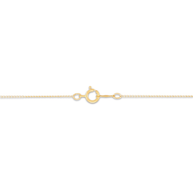 Main Image 3 of Children's Virgin Mary Medal Necklace 14K Yellow Gold 13"