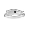 Thumbnail Image 3 of True Fans New England Patriots 1/15 ct tw Diamond Ring Sterling Silver
