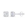 Thumbnail Image 3 of THE LEO Legacy Lab-Grown Diamond Round-Cut Solitaire Stud Earrings 1-1/2 ct tw 14K White Gold (F/VS2)
