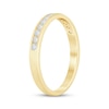 Thumbnail Image 2 of Now + Forever Diamond Channel-Set Anniversary Ring 1/4 ct tw 14K Yellow Gold