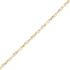 Thumbnail Image 2 of 4mm Oval Link Chain Bracelet Hollow 10K Yellow Gold 7.5"