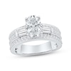 Thumbnail Image 1 of Now + Forever Lab-Grown Diamonds Oval-Cut Engagement Ring 2-1/4 ct tw 14K White Gold