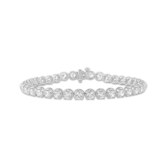 KAY Lab-Grown Diamonds Men's Tennis Bracelet 11 ct tw Sterling Silver 8.5"