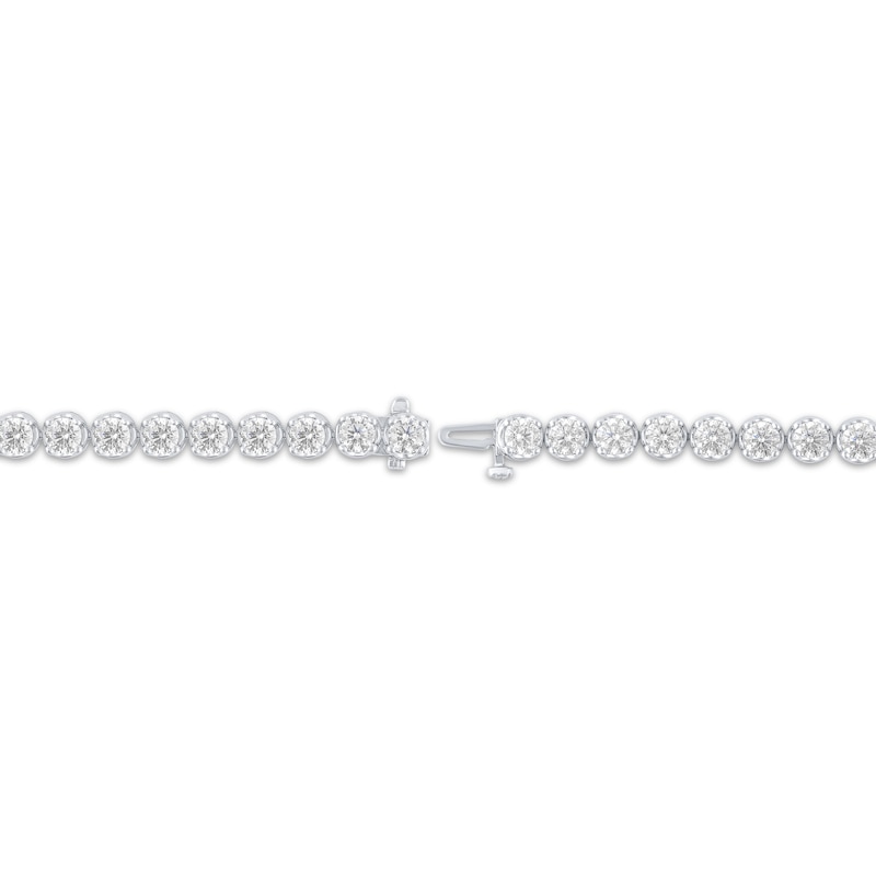 Main Image 3 of KAY Lab-Grown Diamonds Men's Tennis Bracelet 11 ct tw Sterling Silver 8.5"