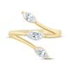 Thumbnail Image 3 of KAY Lab-Grown Diamonds Marquise-Cut Bypass Wrap Ring 3/4 ct tw 10K Yellow Gold