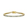 Thumbnail Image 1 of Le Vian Natural Montana Sapphire Ombré Line Bracelet 14K Honey Gold 7"
