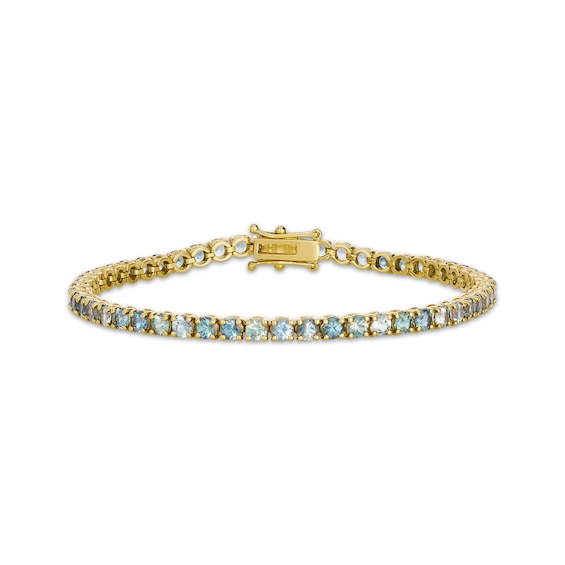 Le Vian Natural Montana Sapphire Ombré Line Bracelet 14K Honey Gold 7"