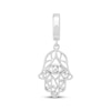Thumbnail Image 1 of Charmed Memories Evil Eye Hamsa Charm Sterling Silver