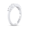 Thumbnail Image 2 of THE LEO Legacy Lab-Grown Diamond Emerald-Cut Graduated Anniversary Ring 1-3/4 ct tw 14K White Gold