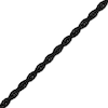Thumbnail Image 2 of 4mm Rope Chain Necklace Black Ion-Plated Stainless Steel 26"
