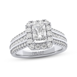 THE LEO Legacy Radiant-Cut Lab-Grown Diamond Engagement Ring 2 ct tw 14K White Gold