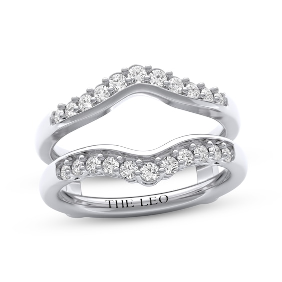THE LEO Diamond Enhancer Ring 1/2 ct tw 14K White Gold