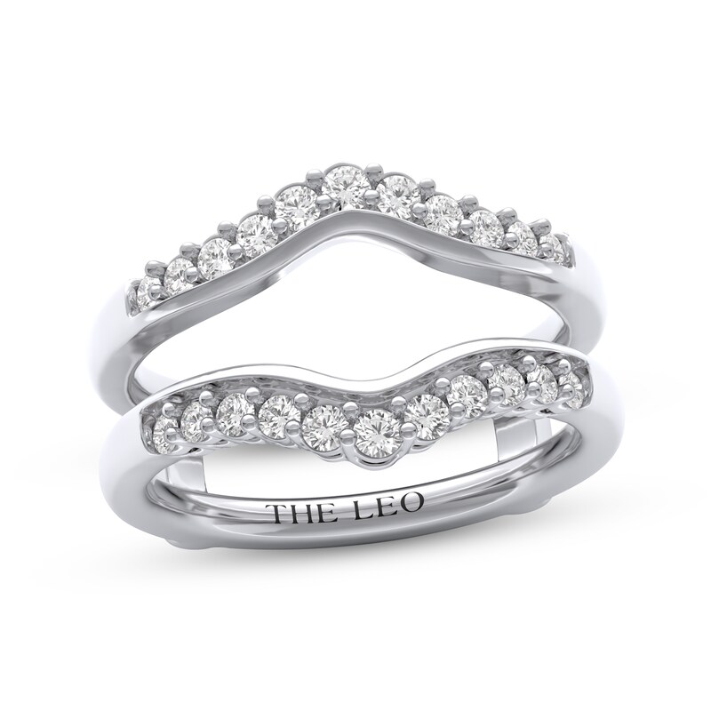 Main Image 1 of THE LEO Diamond Enhancer Ring 1/2 ct tw 14K White Gold