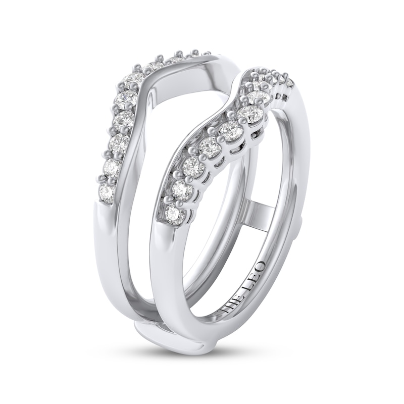 Main Image 2 of THE LEO Diamond Enhancer Ring 1/2 ct tw 14K White Gold