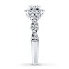 Thumbnail Image 3 of Diamond Engagement Ring 7/8 ct tw Round-cut 14K White Gold