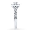 Thumbnail Image 2 of Diamond Engagement Ring 7/8 ct tw Round-cut 14K White Gold