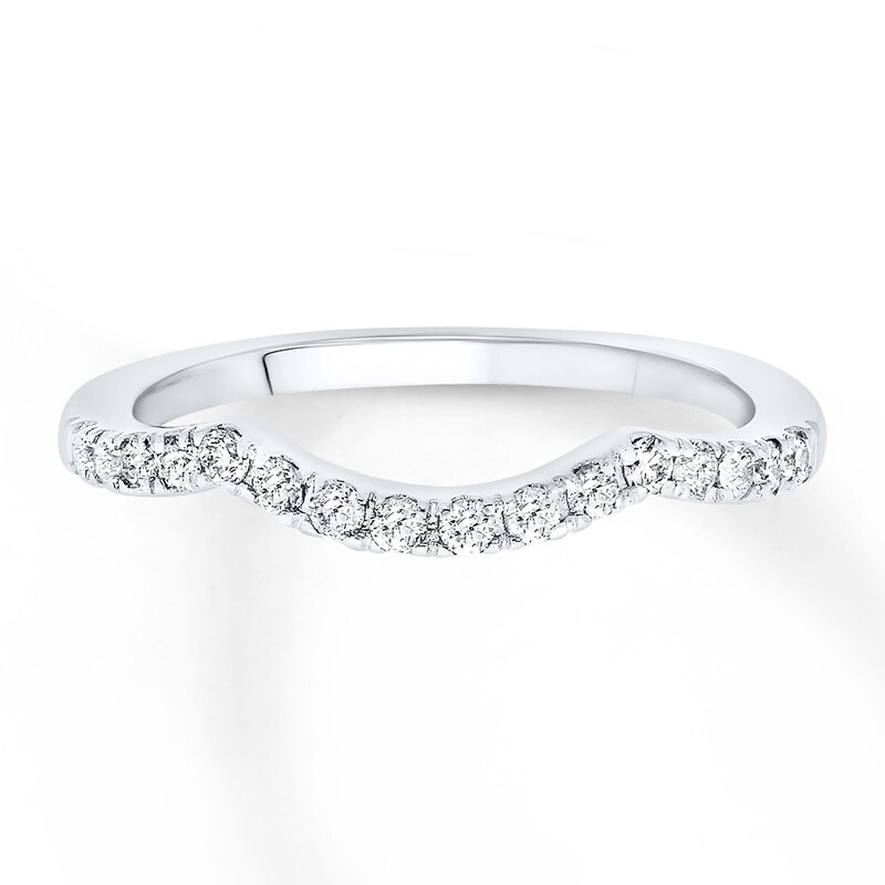 Diamond Wedding Ring 1/4 ct tw Round-cut 14K White Gold