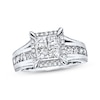 Thumbnail Image 1 of Multi-Diamond Engagement Ring 1-3/8 ct tw Diamonds 14K White Gold