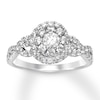 Thumbnail Image 0 of Diamond Engagement Ring 1 ct tw Round-cut 14K White Gold