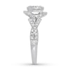Thumbnail Image 2 of Diamond Engagement Ring 1 ct tw Round-cut 14K White Gold
