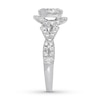 Thumbnail Image 3 of Diamond Engagement Ring 1 ct tw Round-cut 14K White Gold