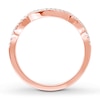 Thumbnail Image 2 of Now + Forever Diamond Wedding Band 1/8 ct tw Round-cut 14K Rose Gold