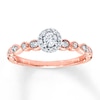 Thumbnail Image 1 of Diamond Engagement Ring 1/4 ct tw Round-cut 10K Two-Tone Gold