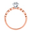 Thumbnail Image 1 of Diamond Engagement Ring 1/4 ct tw Round-cut 10K Two-Tone Gold