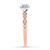 Thumbnail Image 3 of Diamond Engagement Ring 1/4 ct tw Round-cut 10K Two-Tone Gold