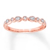 Thumbnail Image 0 of Diamond Wedding Band 1/15 ct tw Round-cut 10K Rose Gold