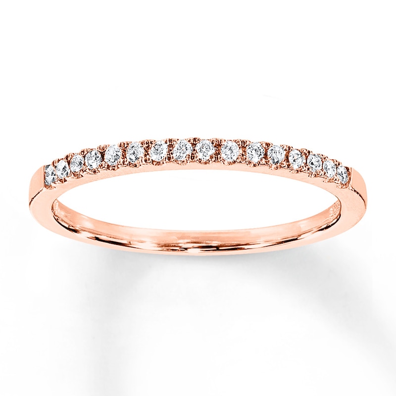 Rose Gold Wedding Bands For Couples