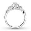 Thumbnail Image 1 of Diamond Engagement Ring 7/8 ct tw Round-cut 14K White Gold