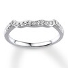 Thumbnail Image 0 of Diamond Wedding Band 1/6 ct tw Round-cut 14K White Gold