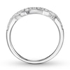 Thumbnail Image 1 of Diamond Wedding Band 1/6 ct tw Round-cut 14K White Gold