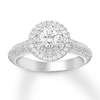 Thumbnail Image 0 of Diamond Engagement Ring 1 ct tw Round-cut 14K White Gold