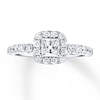 Thumbnail Image 4 of Now + Forever Diamond Engagement Ring 7/8 ct tw Princess-cut 14K White Gold