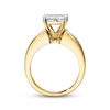 Thumbnail Image 6 of Now + Forever Multi-Stone Princess-cut Diamond Engagement Ring 2-1/2 ct tw 14K Yellow Gold