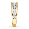 Thumbnail Image 10 of Now + Forever Diamond Wedding Band 1-1/2 ct tw Round-cut 14K Yellow Gold