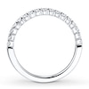 Thumbnail Image 2 of Diamond Wedding Band 1/4 ct tw Round-cut 14K White Gold