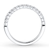 Thumbnail Image 1 of Diamond Wedding Band 1/4 ct tw Round-cut 14K White Gold